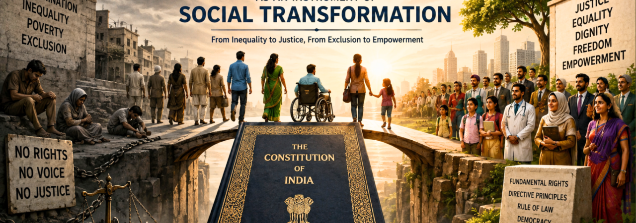 Constitution as an Instrument of Social Transformation