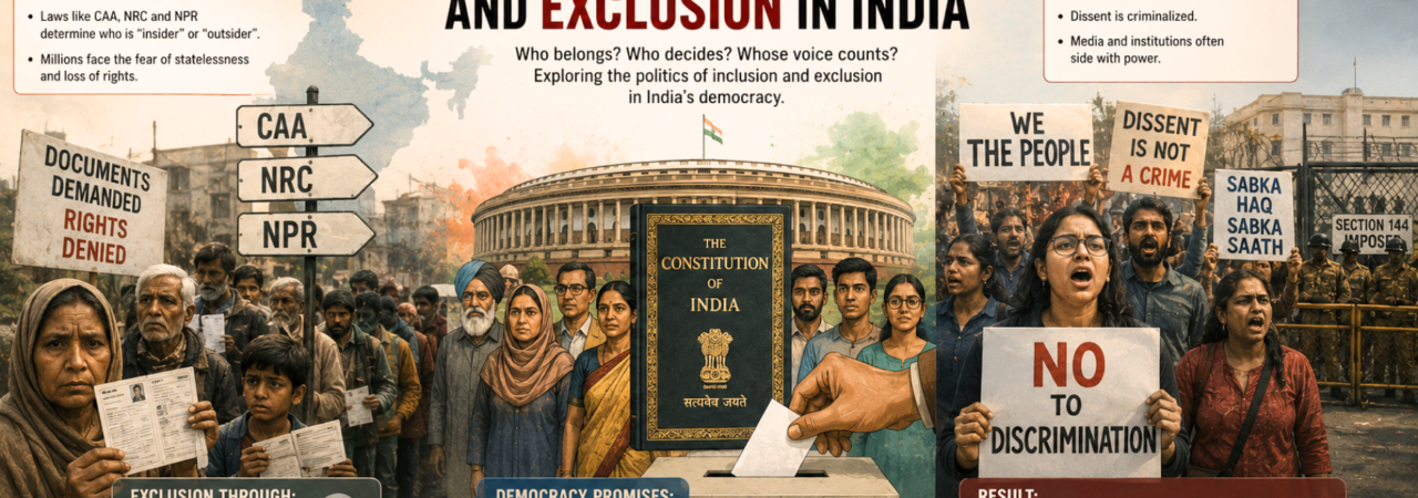 Citizenship, Democracy, and Exclusion in India