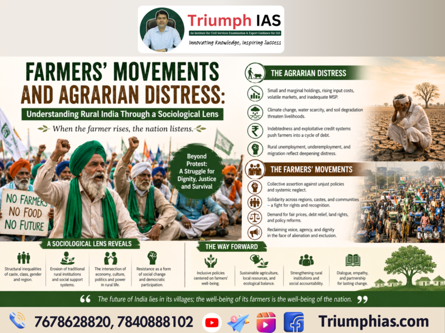 Farmers Movements and Agrarian Distress