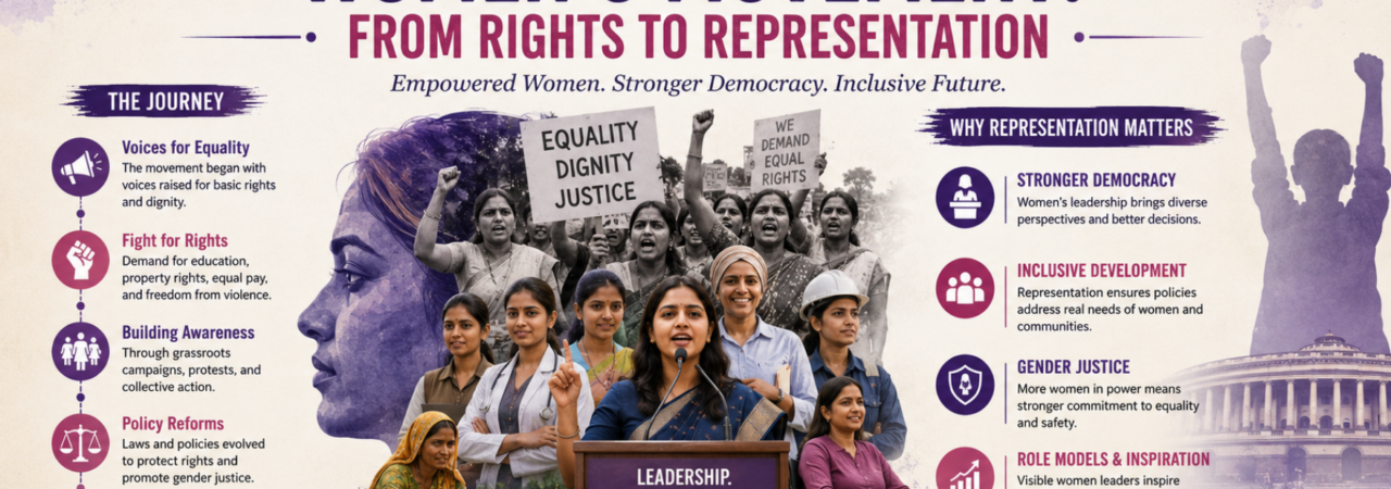 Womens Movement: From Rights to Representation