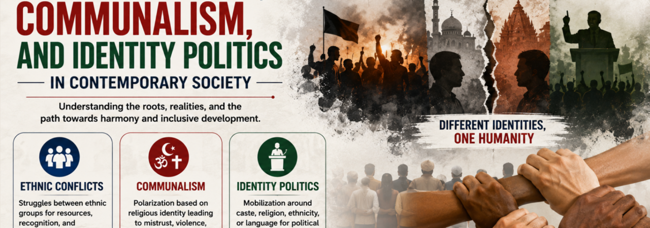 Ethnic Conflicts, Communalism & Identity Politics | Sociology UPSC Notes