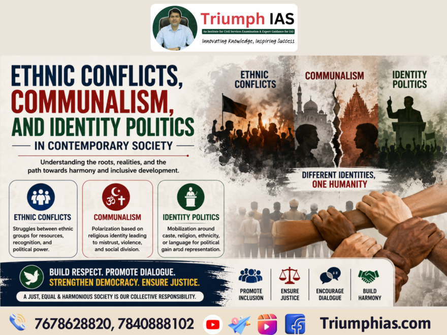 Ethnic Conflicts, Communalism & Identity Politics | Sociology UPSC Notes